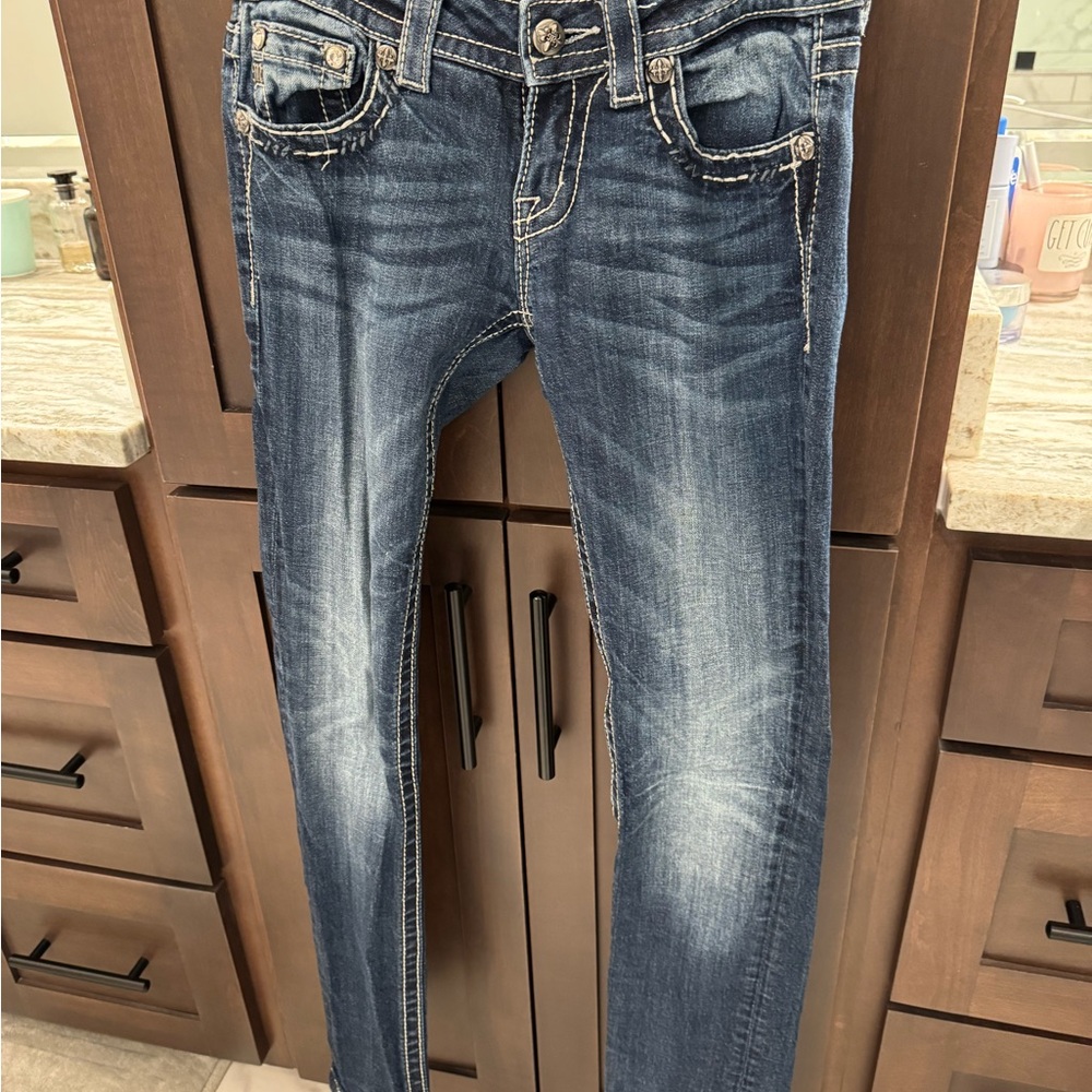 Signature Dark Blue Skinny Jeans